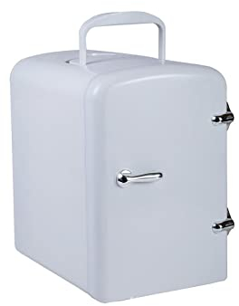 GaRcan Mini réfrigérateur 4L, Refroidisseur et réchauffeur, réfrigérateur Personnel Portable, réfrigérateur électronique pour Aliments et cosmétiques, pour Le Bureau et la Maison