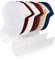 Indrnif 2 Stück Cap Halter Acryl Kappenhalter Baseball-Hut Display Stand Erforderlich Cap Organizer Fasst 14 Baseballkappen, Kappen Organizer für Schlafzimmer, KleiderschräNke, Kommoden