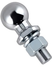 AOMIKITSTU 50mm Kupplungskugel, M22 Ackerschiene, Kugelkopf Traktor Ackerschiene für Ackerschiene bis 3.5 Tonnen