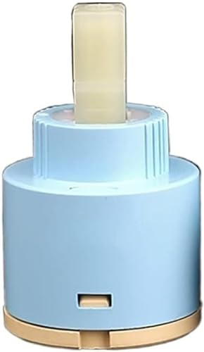 NOOLAR Mischbatterie, flache Bodenhahn-Kartusche, 35 mm, Keramikscheibe, Kunststoff, Badezimmer, Waschbecken, Duschhebel, Mischbatterie, Innenkartusche