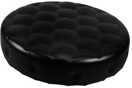 STOBOK Runder Gepolsterte Sitzbereich Für Hocker Hocker-sitzteil Aus Pu Runde Stuhlsitzfläche Barhockerzubehör Ersatz Für Sitzfläche