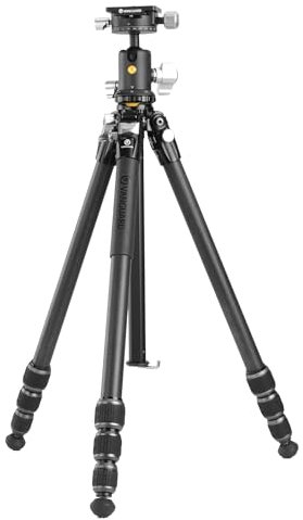 Vanguard Veo 5 234CB110S - Trípode de Viaje de Carbono, rótula de Bola