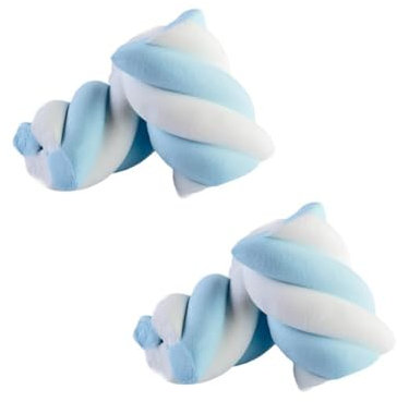 Marshmallow Bulgari Estruso Treccia Bianco e Azzurro 1 Kg
