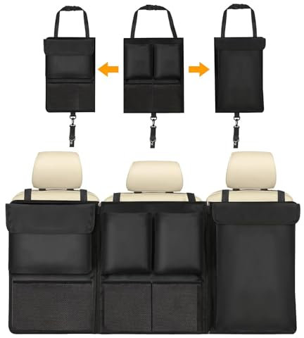 MNBVGHH Auto Kofferraum Organizer, für VW CC T-ROC Golf GTI T-CROS Passat Cross Lavida Polo GTI Faltbar und Wasserdicht Organizer Auto, Oxford Stoff Wasserdicht Abnehmbar Kofferraumtasche