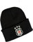 Gök-Türk Beanie Mütze mit Logo Besiktas BJK - schwarz