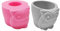 Silikonform mit Eulen-Blumentopf, Epoxidharz, Gießform, Sukkulenten, Vase, Zementform, Wachs-Form