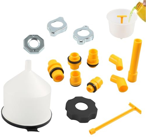 Coolant Filling Kit - Spill Proof Radiator Coolant Filling Funnel Kit,Radiator Bleeder Funnel Kit, Fitment for Any Vehicle