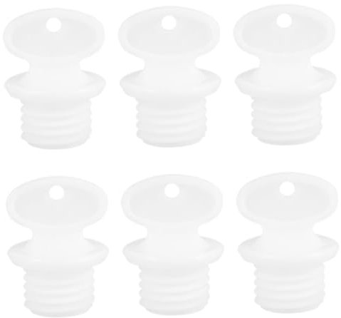 PERSELOSO 6stücke Wärmflaschenverschluss Für Heißwasserbeutel Auslaufsichere Stopfen Für Einfache Befüllung Ersatzkappen Für Wärmebeutel Für Zuhause Und