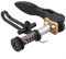 Robust Aluminum Alloy Quick Release Clamp for Brompton and for 3sixty Bikes (Black)