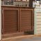 PULaif Porte tournante intérieure en Bois Massif, Porte battante en Bois Massif for café-Salon, Hauteur 90 cm