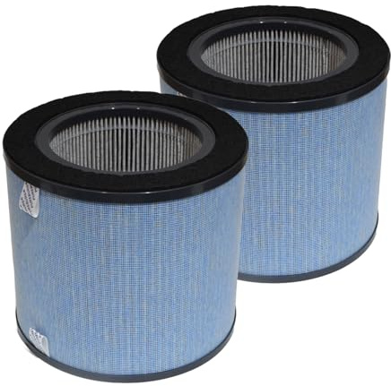 PUREBURG ErsatzFilter kompatibel mit SUNTEC AirCare 3000 Luftreiniger,2er-Pack H13 HEPA 3-Stufen-Filtration