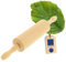 HOFMEISTER® Rullo per pasta per bambini in legno piccolo - asse rotante, manici piccoli per le mani dei bambini, facile da stendere, mattarello, prodotto naturale europeo, 26 cm