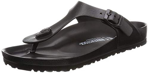 BIRKENSTOCK Unisex-Erwachsene Gizeh Zehentrenner, 41 EU, Schwarz Black