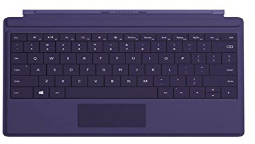 Microsoft Surface 3 Type Cover, Lila, QWERTZ Tastatur