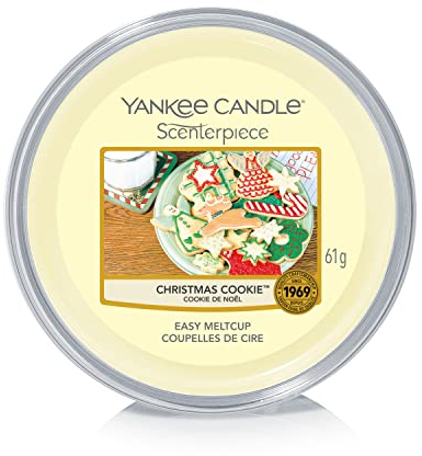 Yankee Candle Christmas Cookie Scenterpiece Melt Cups, Cream