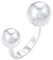 Elli Ring Damen Statement Kugeln in 925 Sterling Silber