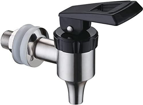 sumerain SUS30 Edelstahl Zapfenspender Zapfen für Getränkespender für Glas, Saft, Wein, Bier