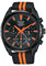 Pulsar Sport Herren-Uhr Solar Chronograph Edelstahl mit Textilband PZ5093X1