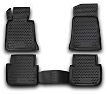 Element Passgenaue Premium Antirutsch Gummi Fußmatten - BMW 3-Series E46, schwarz