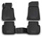 Element Passgenaue Premium Antirutsch Gummi Fußmatten - BMW 3-Series E46, schwarz