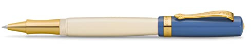Kaweco STUDENT Rollerball 50's Rock I Gel- / Kugelschreiber aus hochwertigem Acryl mit Keramikkugel I Edler Kuli I 23 g Tintenroller mit 0.7 mm Mine I Nostalgischer Gelroller 16 cm