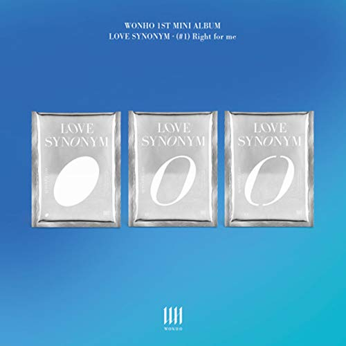 MONSTA X WONHO [LOVE SYNONYM #1. RIGHT FOR ME] 1st Mini Album [VER.3] VER. 1ea CD+56p Photo Book+32p Lyrics Book+1ea Sticker+1ea Photo Card+TRACKING CODE K-POP SEALED