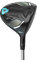 Wilson Staff Golfschläger, D9 Fairway-Holz 7, Für Damen, 21,5° Loft, L-Flex, Für Rechtshänder, Schwarz/Blau, WGW470070