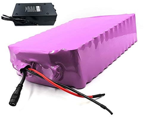 with 5A Charger 35Ah 14S10P 52V 48V Battery e-Bike ebike Electric Bicycle Li-ion Customizable 275x190x70mm