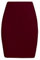 Vertvie Damen Strickrock Hohe Taille Skirt Bleistift Rock Kurz Elegant Midirock Herbst Winter Retro Röcke mit Schlitz Bodycon Winterrock Slim Fit Freizeitrock Stretch Business Rock(Rouge Vineux)