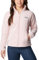 Columbia Damen Benton Springs Full Zip Baby Jacke, Rosa (Dusty Pink), Large