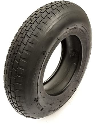 4.80/4.00-8 Tyre & Inner Tube Straight Valve 4 Ply 16 Inch Tire Wheelbarrow Cart 4.00-8 4.80-8