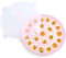HANSGO Deviled Eierträger mit Deckel, Rosa Teufel Eierplatte mit 22 Eiern Teufel Eierschalen mit Deckel für Party Küche Supplies