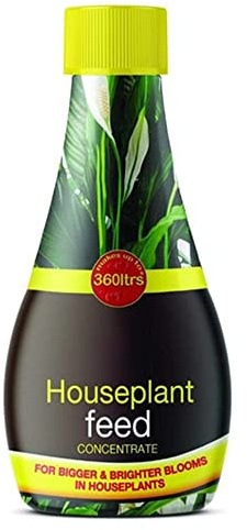 Houseplant Plant Feed Food 180ml - Houseplant Concentrate Fertilizer for Growing Vibrant & Healthy Plants Easy to Use House Plant Care - Indoor Use Plant Nutrition