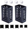 kingsea 2 Stück Aquaponik Aquarium Pflanzenhalter, Aquarium Pflanzenhalter Pflanzgefäß Mit Haken Und SaugnäPfen, HäNgende Aquarium Pflanzenhalter für Aquarium Pflanzen