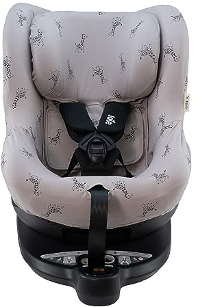 JYOKO Kids Bezug aus Baumwolle, kompatibel mit Joie Spin 360 und Nuna Rebl (Giraffe, Joie I-Spin 360)