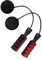 ORRY Weighted Ropeless Skipping Rope - Set of 2, Black