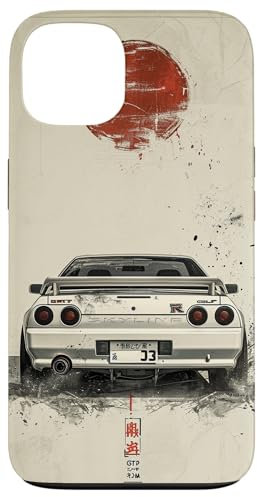 JDM Legendary Gt R 32 Skyline im Vintage-Look Hülle für iPhone 13