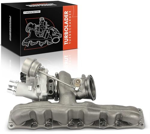Frankberg 1x Turbolader Kompatibel mit 3er E90 335i 335i xDrive 335xi 3.0L 2006-2011 5er F10 535i 3.0L 2010-2016 X3 F25 xDrive35i 3.0L 2010-2017 Replace# 11654577236