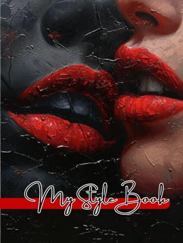 Notebook A4 Hartcover Ruled-150 pages, School, Office: Art Photography & Kiss: My Style Book Collection