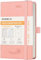POPRUN Kalender 2025 Tagesplaner Softcover 16 x 10,5 cm, Tageskalender A6 1 Tag 1 Seite (Montag - Sonntag), Terminplaner (Jan.2025-Dez.2025) mit PU-Leder - EU-25-C6LBTA6-PK