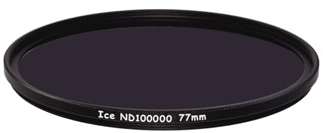 ICE ND100000 - Filtro ottico in vetro, densità neutra, 16,5 stop, ND 100000 (77 mm)