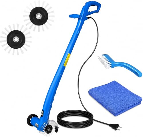 Electric Stand-Up Lightweight Grout Cleaning Machine – Easy-to-Use Tile Grout Cleaner for Deep Cleaning Kitchen Floors, Bathrooms & Tile Surfaces | Powerful Electric Floor Scrubber Tool (Original)