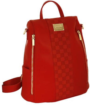Camomilla Milano Damenrucksack mit Schultergurt, 13126 Yes Weekend - Rot, Einheitsgröße