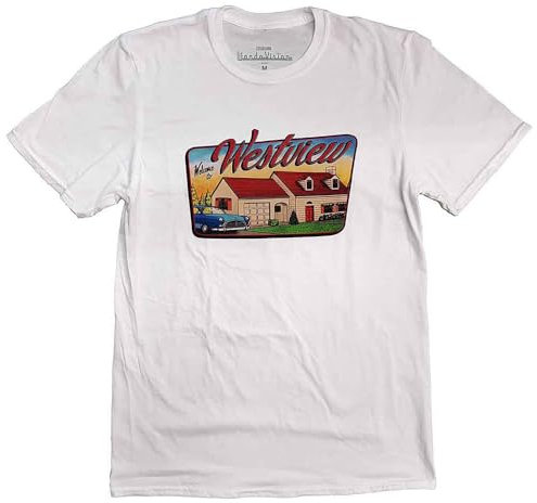 Marvel Comics Wandavision Westview T Shirt Size XXL