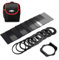 Kit de filtres carrés à densité neutre ND2 + 4 + 8 + 16 avec anneau adaptateur et porte-filtre Accessoires de photographie pour appareil photo