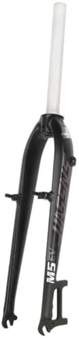 QHYRZE Mountainbike Starrgabel 26 27.5 MTB Gabel Scheibenbremse V-Bremse Dual-use Aluminiumlegierung Vordergabel 1-1/8 Gerader Gabelschaft QR 9x100mm Leichtgewicht Fahrradgabel 825g(White,27.5'')