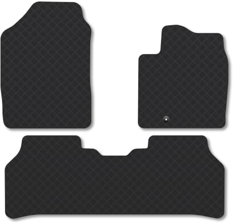Fits Hyundai INSTER (2025+) 3mm Rubber Car Mats | Tailored Fit Durable Floor Mats Full Coverage Protection Waterproof Accessories Easy Clean Anti Slip Made in the UK