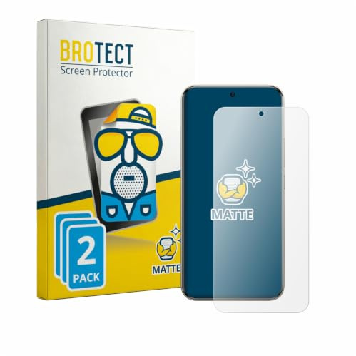 BROTECT Schutzfolie für Xiaomi Redmi Note 15 Pro Plus 5G | 2 Stück Entspiegelnder Displayschutz Made in Germany Matte Displayschutz-Folie Anti-Reflex Anti-Fingerprint Einfache Montage