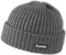 Eisbär RIPP Strickmütze Mütze Wintermütze Umschlagmütze Beanie (One Size - grau)