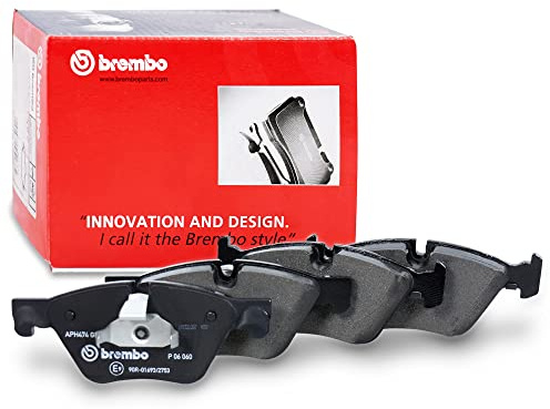 Brembo P06060 Front Disc Brake Pad - Set of 4 | P 06 060 Compatible with 5 (F10),5 Touring (F11)